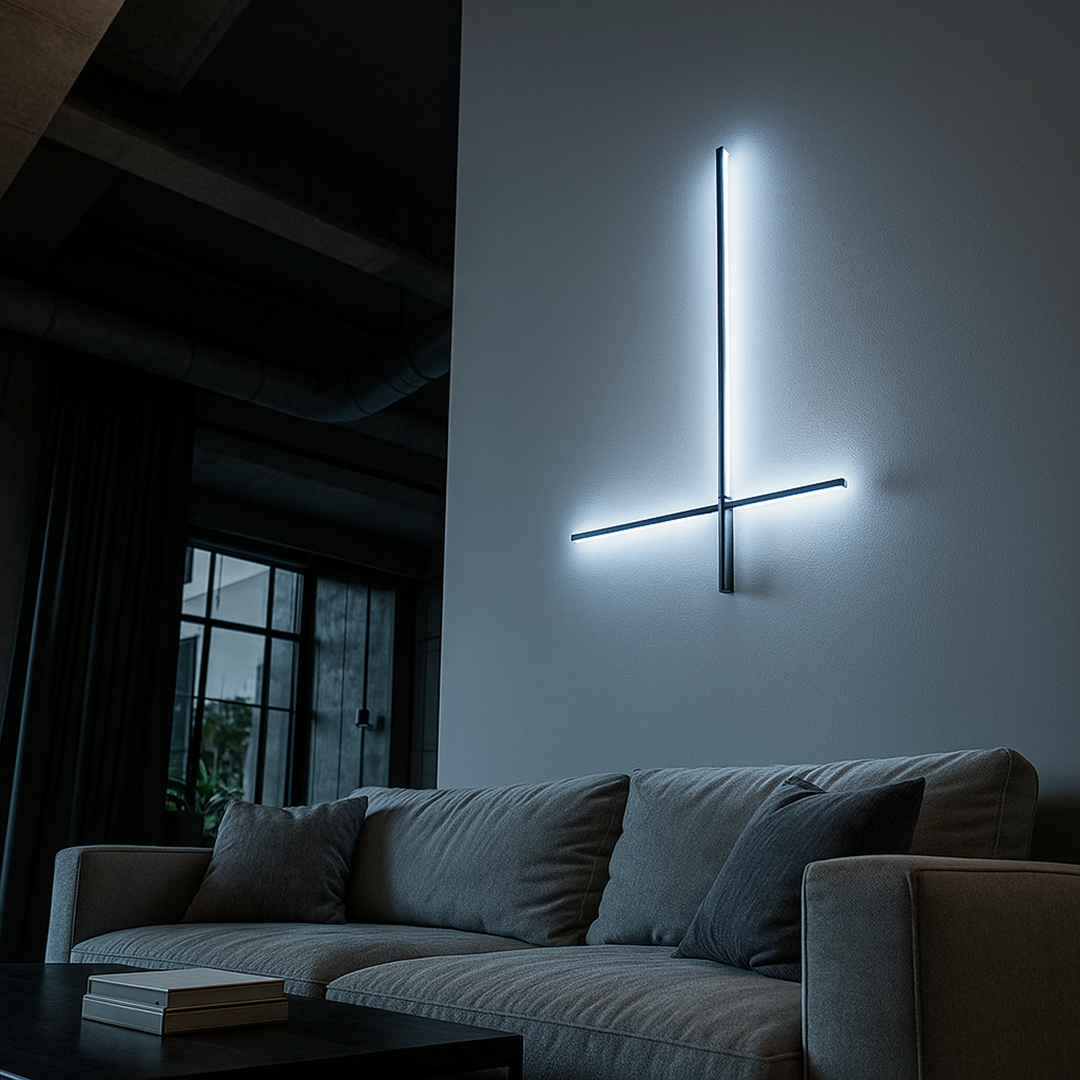 Outdoor Cylinder Column Wall Light, IP65, 60 to 120 cm