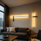 Outdoor Cylinder Column Wall Light, IP65, 60 to 120 cm