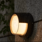 Outdoor Wall Light with Motion Sensor, Square or Round, IP65