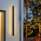 Linear Outdoor LED Wall Light with Motion Sensor, 80 cm