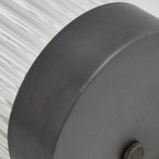 Outdoor Half Cylinder Wall Light with Tubular Glass