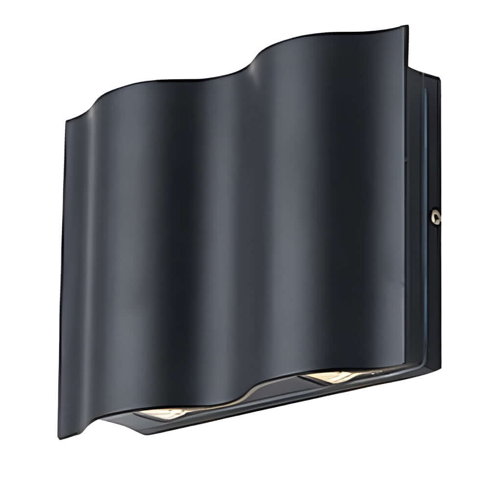 Wave Outdoor Wall Light, Up and Down LED, IP54