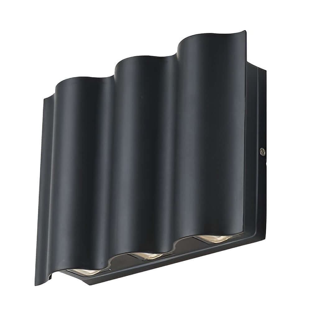 Wave Outdoor Wall Light, Up and Down LED, IP54