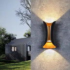 Up Down Outdoor Wall Light, IP65 with Integrated LED