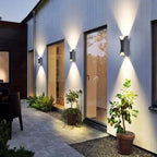 Up Down Outdoor Wall Light, IP65 with Integrated LED