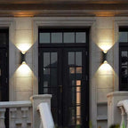 Up Down Outdoor Wall Light, IP65 with Integrated LED