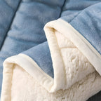 Reversible Sherpa Fleece Quilted Throw, 4 Sizes