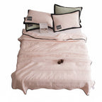 Lightweight Summer Quilt with 2 Pillowcases