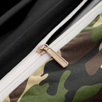 Camouflage Print Duvet Cover Set with Pillowcases