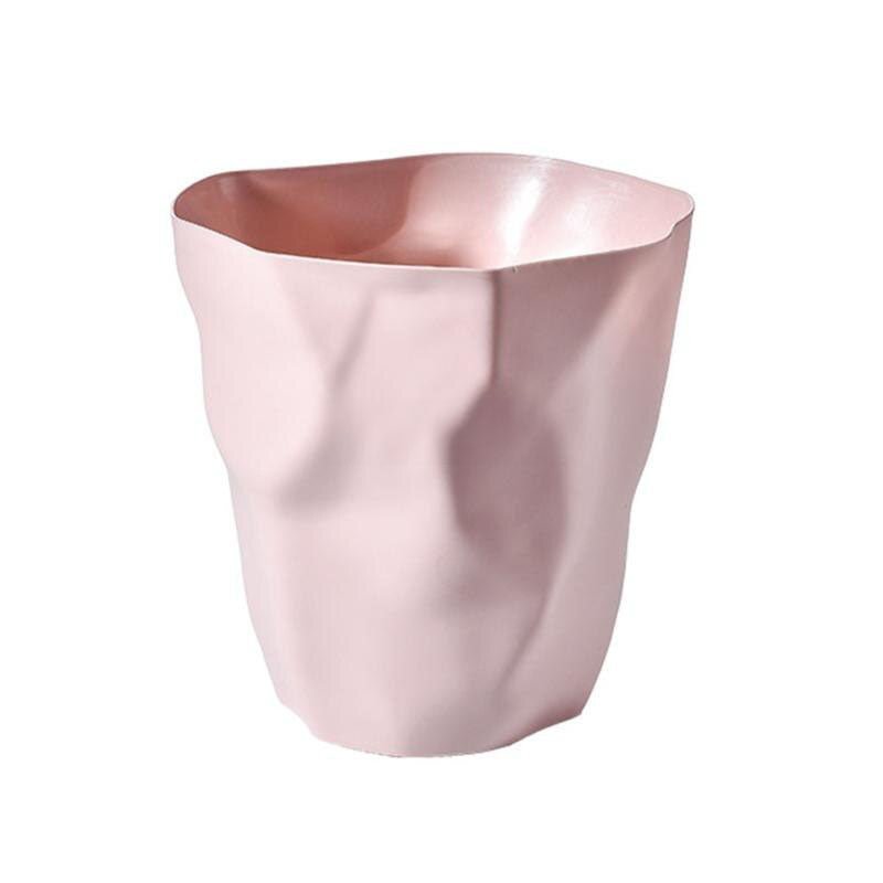 Minimalist Crushed Effect Waste Bin, 26 x 27 cm, Six Colours