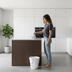 Minimalist Crushed Effect Waste Bin, 26 x 27 cm, Six Colours