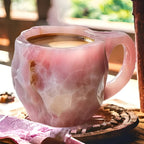 Mineral Crystal Effect Coffee and Tea Mug, Resin