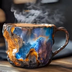 Mineral Crystal Effect Coffee and Tea Mug, Resin