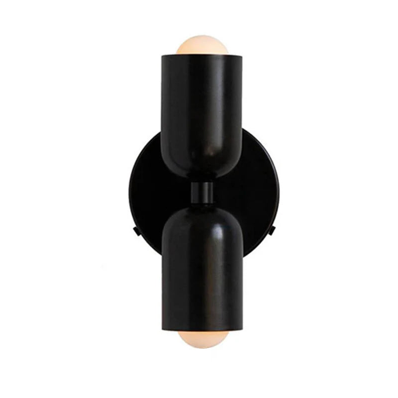 Two-Tone Vertical Wall Light, Up and Down Glow, Bulbs Included