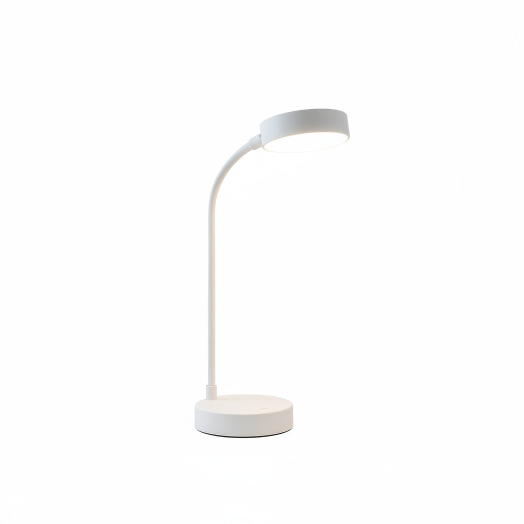 Minimalist Desk Lamp with Flexible Neck and Stepless Dimming