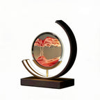 Moving Sand Art Table Lamp with Dimmable LED Light