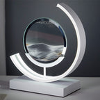 Moving Sand Art Table Lamp with Dimmable LED Light
