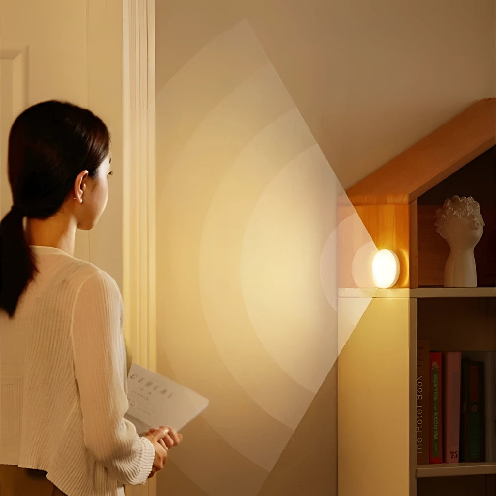 Wireless Motion Sensor Night Light with Magnetic Mount