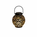 Boho Solar Garden Lantern with Cut-Out Pattern, IP44