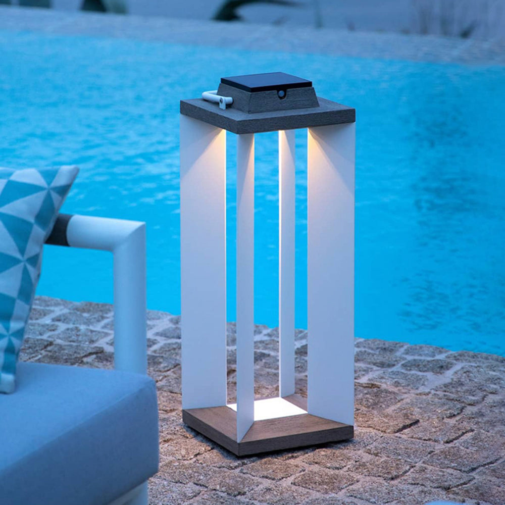 Solar Garden Lantern Light, IP65, Warm White LED