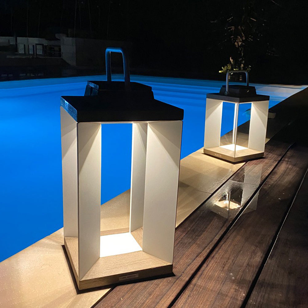 Solar Garden Lantern Light, IP65, Warm White LED