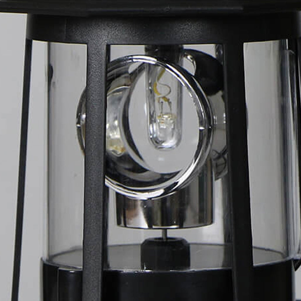 Solar Lighthouse Garden Light with Rotating Beam