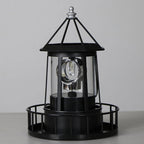 Solar Lighthouse Garden Light with Rotating Beam