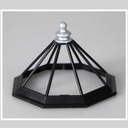 Solar Lighthouse Garden Light with Rotating Beam