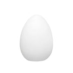 Egg-Shaped Floor Lamp with Dimmable Integrated LED