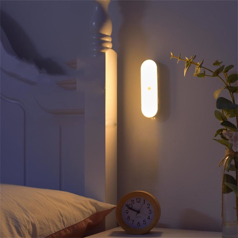Motion Sensor LED Wall Light, USB Rechargeable and Cordless