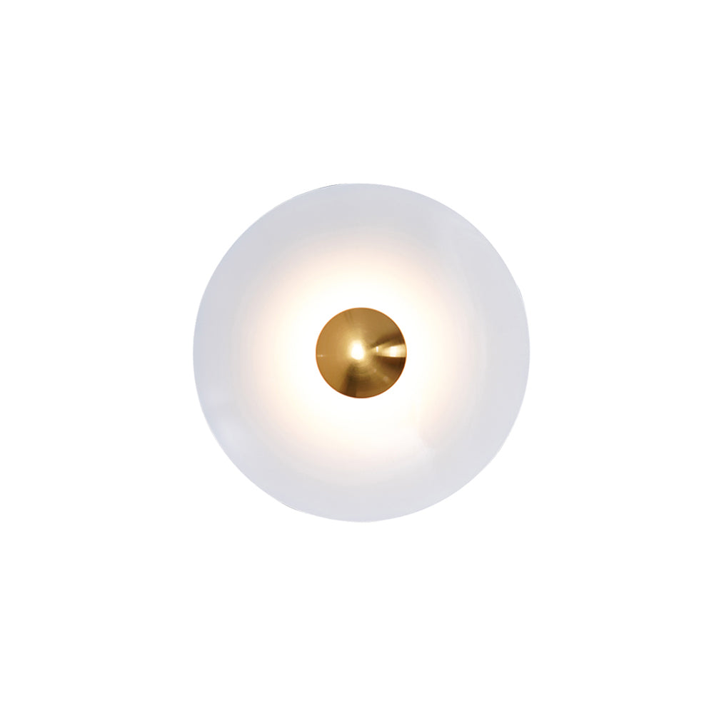 Minimalist Round Disc LED Wall Light, Wall or Ceiling Mount