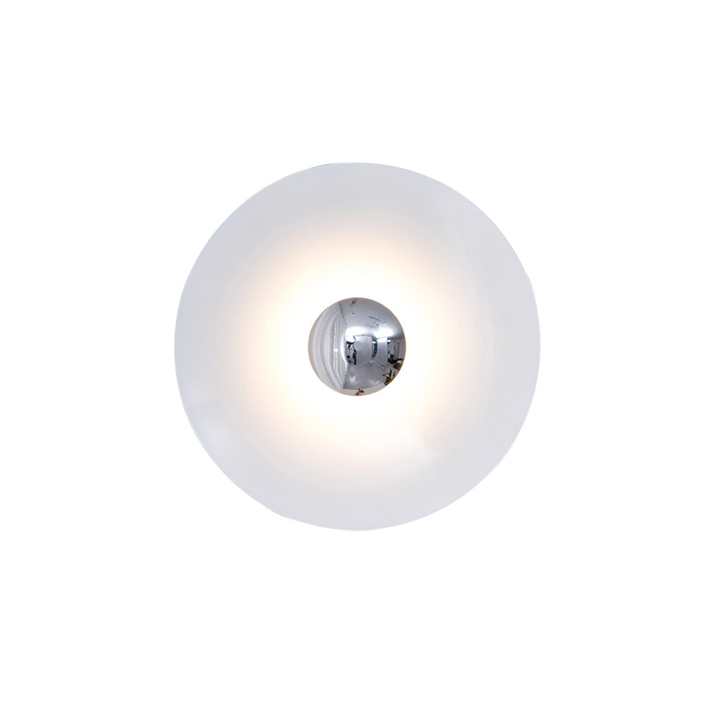 Minimalist Round Disc LED Wall Light, Wall or Ceiling Mount