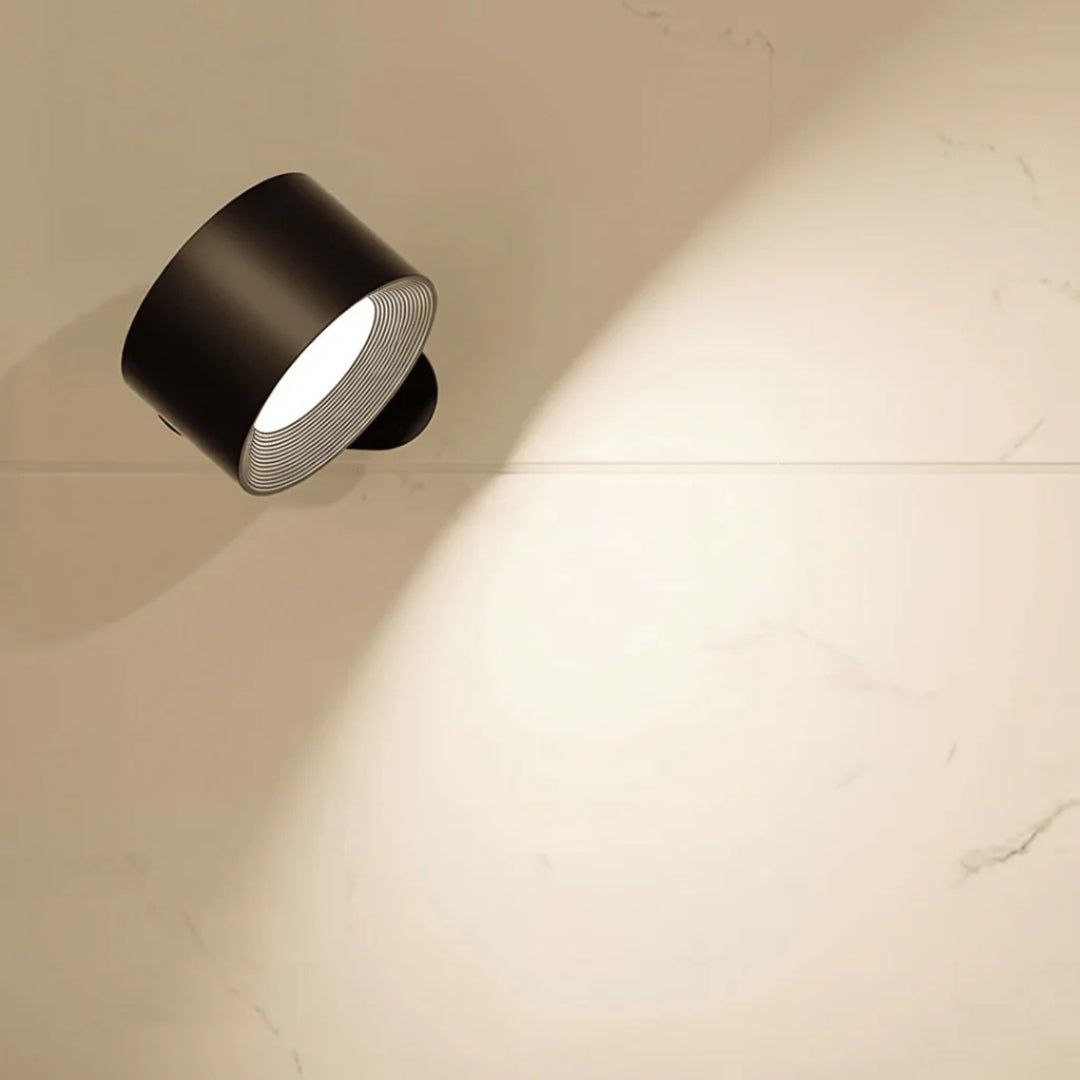 Rechargeable Scandi Wall Light with Adjustable Head, USB-C