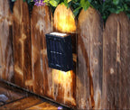 Solar Up Down Outdoor Wall Light, IP65 with Dusk Sensor