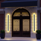 Minimalist Outdoor LED Wall Light, Six Lengths