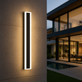 Minimalist Outdoor LED Wall Light, Six Lengths