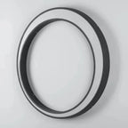 Outdoor Ring Wall Light with Warm White LED, 40 to 80 cm