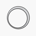 Outdoor Ring Wall Light with Warm White LED, 40 to 80 cm
