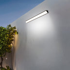Minimalist LED Outdoor Wall Light, IP65 Aluminium, 30 or 40cm