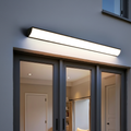 Minimalistyczna zewnętrzna lampa ścienna LED, aluminium IP65, 30 lub 40 cm