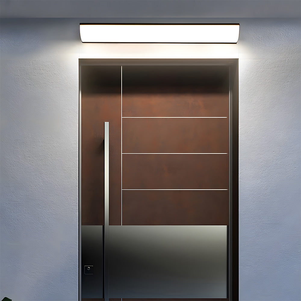 Minimalist LED Outdoor Wall Light, IP65 Aluminium, 30 or 40cm