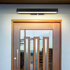 Minimalist Outdoor LED Wall Light, Motion Sensor Option