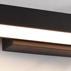 Minimalist Outdoor LED Wall Light, Motion Sensor Option