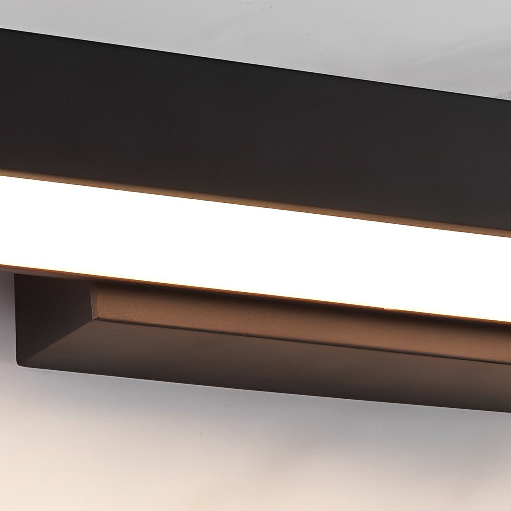 Minimalist Outdoor LED Wall Light, Motion Sensor Option