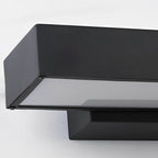 Minimalist Outdoor LED Wall Light, Motion Sensor Option