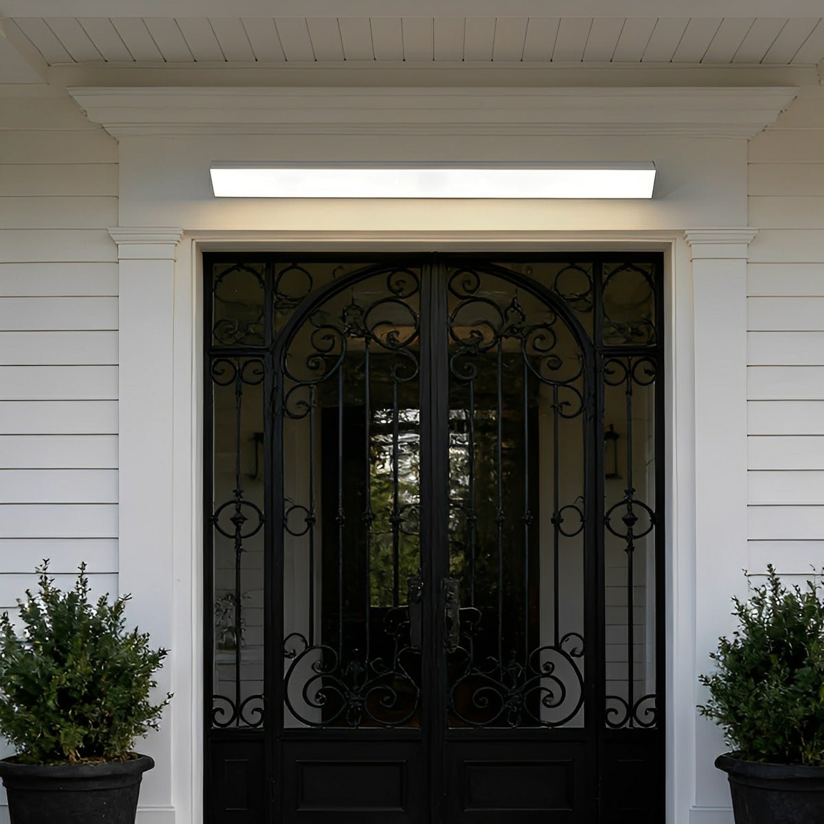 Modern LED Outdoor Wall Light, IP65, 40-150cm, CRI 90
