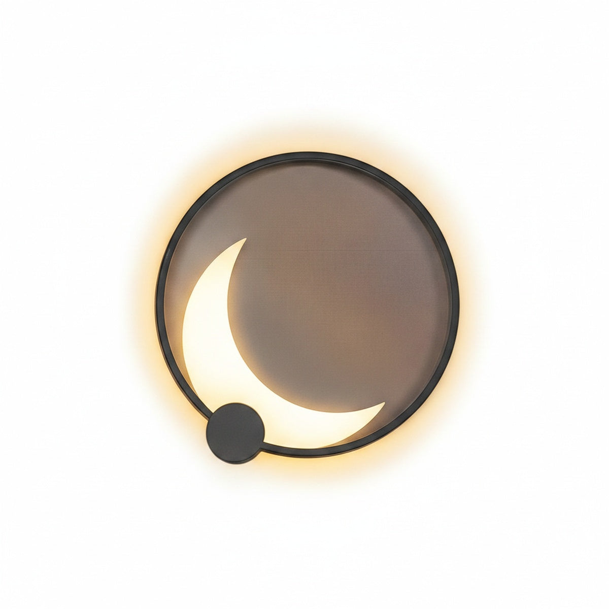 Crescent Moon Outdoor LED Wall Light, IP65, 35 to 82 cm