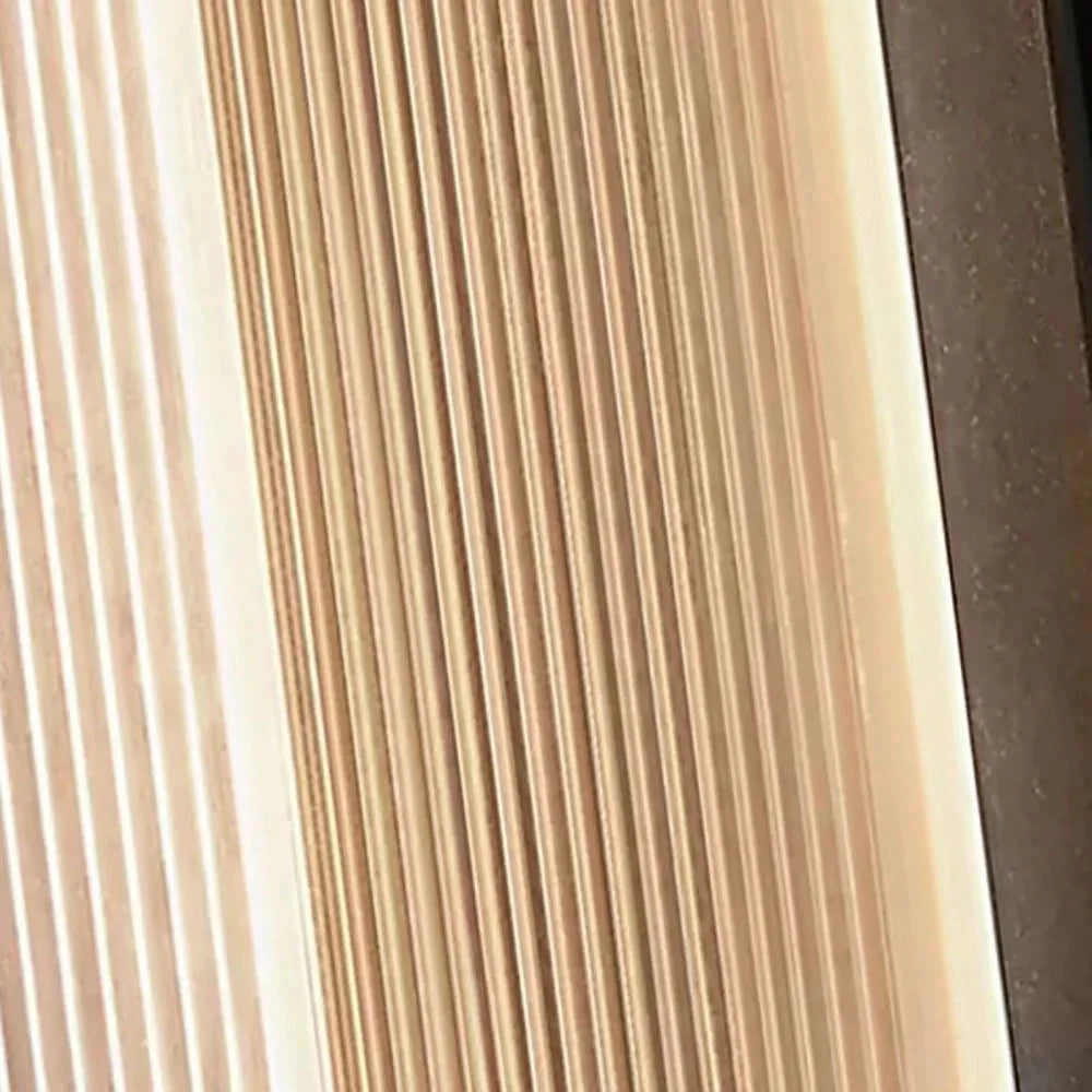 Rectangular Ribbed Acrylic Outdoor Wall Light, IP68