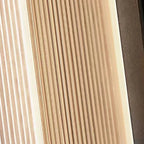 Rectangular Ribbed Acrylic Outdoor Wall Light, IP68