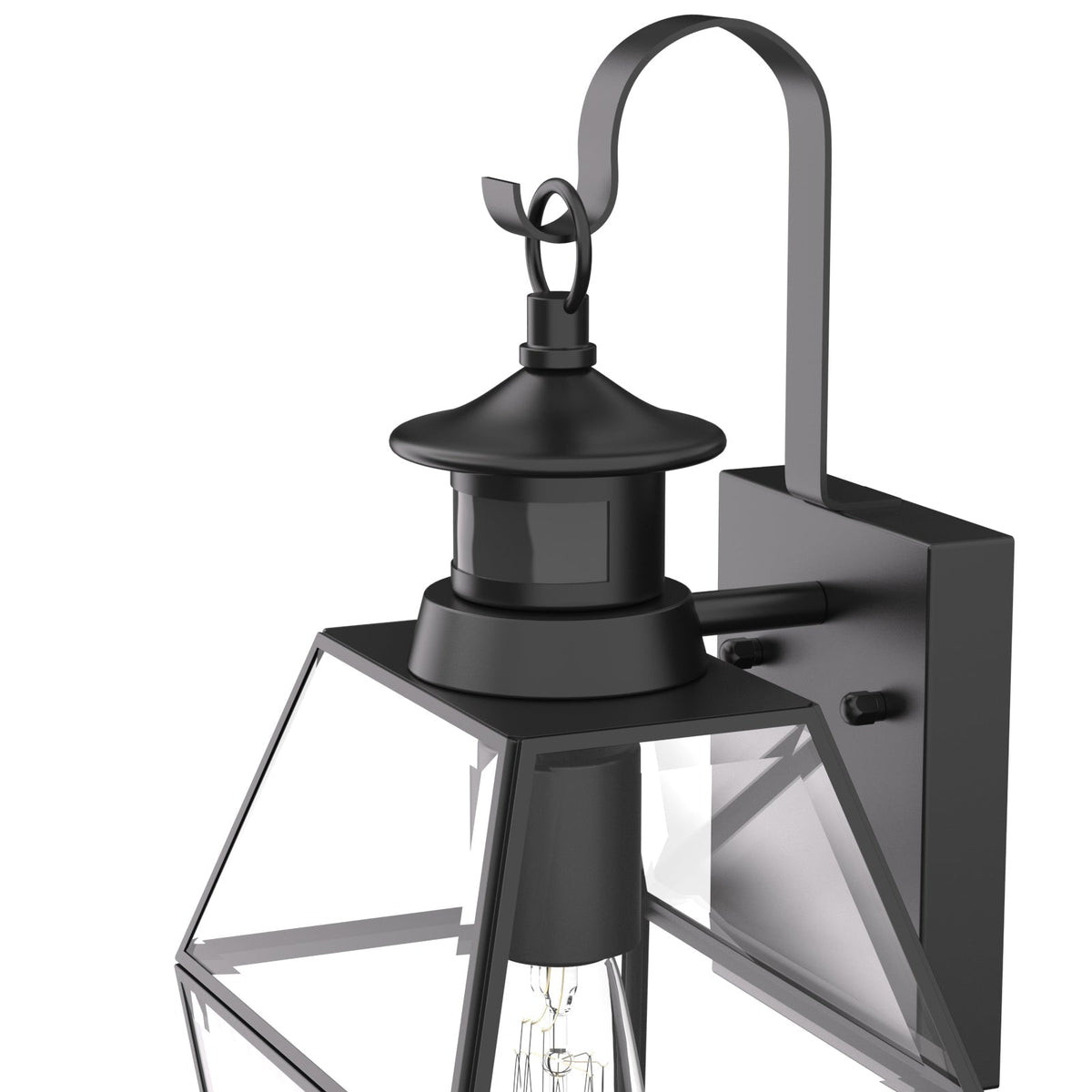 Vintage Lantern Outdoor Wall Light with Optional Motion Sensor